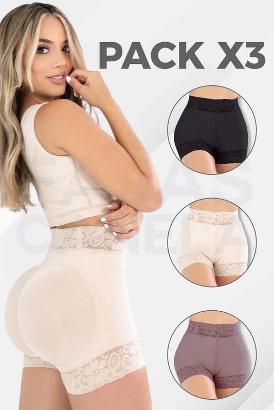 SHORTS CONTROL ABDOMEN Y LEVANTA GLUTEO