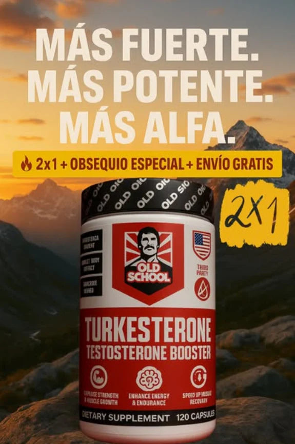 TURKESTERONE EN OFERTA PAGA 1 Y LLÉVATE 2 🐺🔥