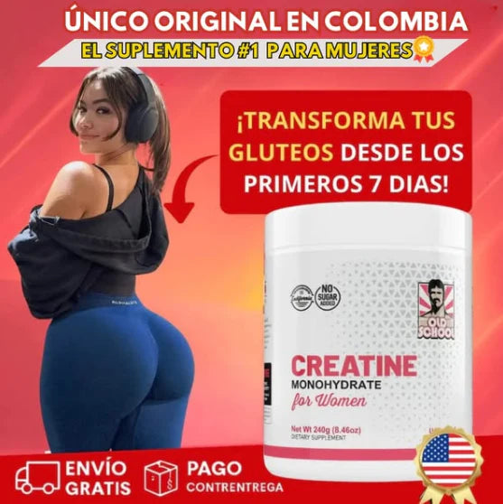CREATINA MONOHIDRATADA CON COLAGENO EN OFERTA 2X1 🍑